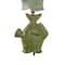 27" Green & Blue Ceramic Fish Windchime with Brown Rope